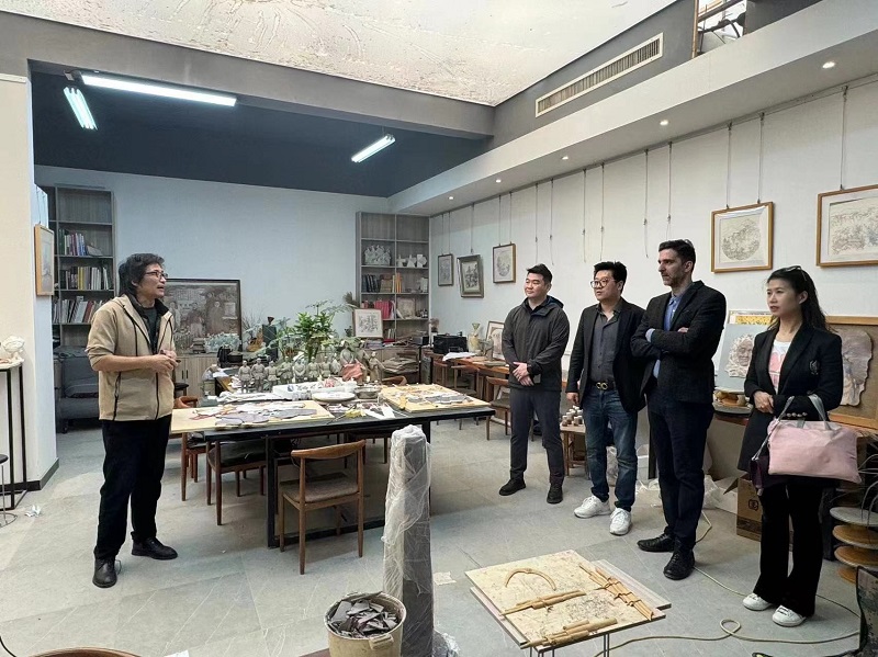 意大利佩鲁贾美术学院Stefano Mosena客座教授受聘仪式 意大利佩鲁贾美术学院Stefano Mosena客座教授受聘仪式
