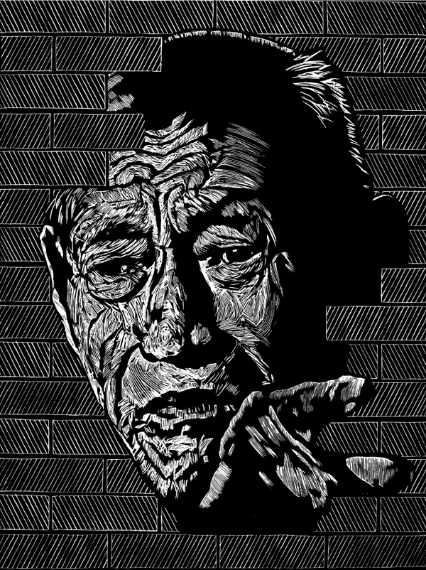 纪念红旗渠通水60周年|大渠青梦——张伟元红旗渠百大工匠版画艺术展暨作品捐赠仪式在看球举行