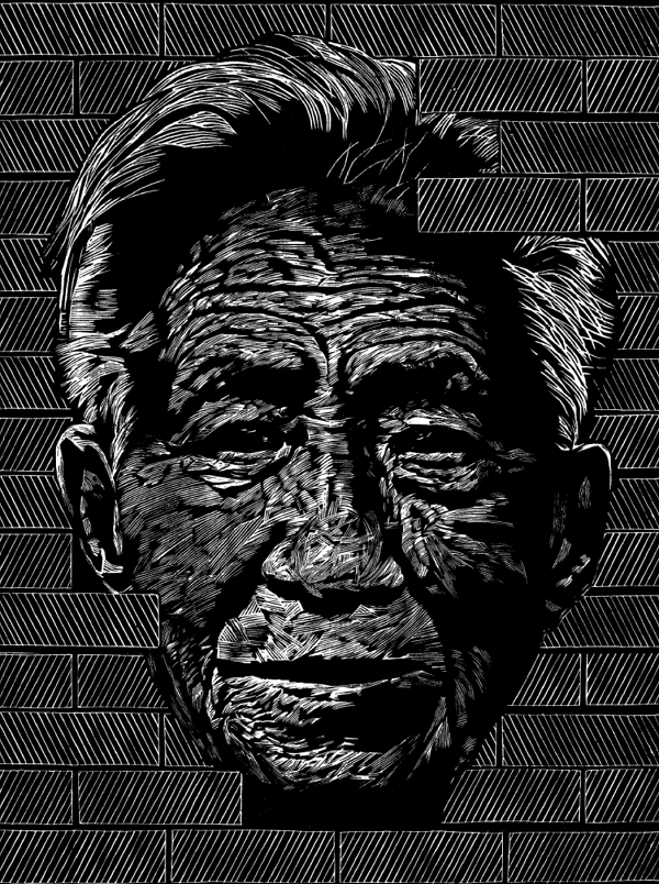 纪念红旗渠通水60周年|大渠青梦——张伟元红旗渠百大工匠版画艺术展暨作品捐赠仪式在看球举行