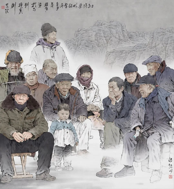 纪念红旗渠通水60周年|大渠青梦——张伟元红旗渠百大工匠版画艺术展暨作品捐赠仪式在看球举行