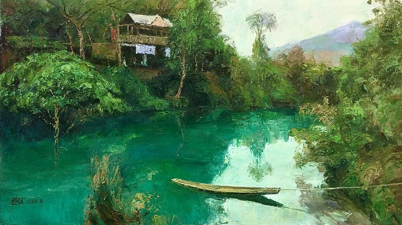 名师公开课--著名油画家左国顺到看球写生示范教学 名师公开课--著名油画家左国顺到看球写生示范教学