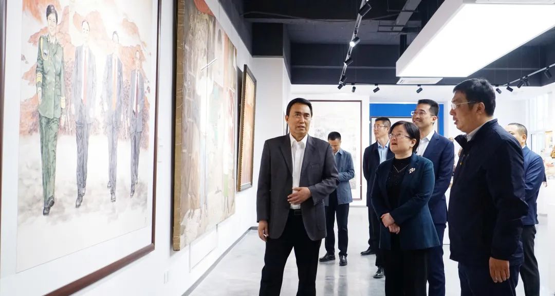 中牟县委书记丁文霞一行到我院调研 中牟县委书记丁文霞一行到我院调研