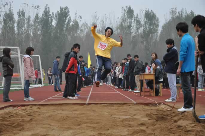 我院第二届田径运动会圆满落幕