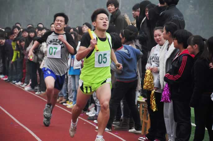 我院第二届田径运动会圆满落幕