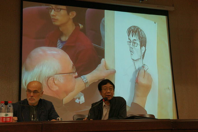 “名师讲堂”之三——苏里科夫美术学院大师讲堂在学术报告厅举行“名师讲堂”之三——苏里科夫美术学院大师讲堂在学术报告厅举行