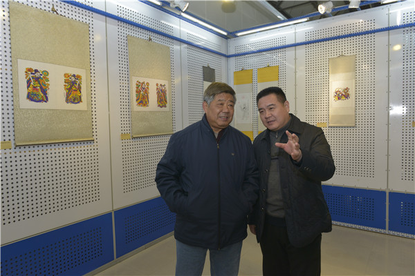 传民艺之魅力，承传统之文化——我院举办朱仙镇木版年画展暨学术交流活动