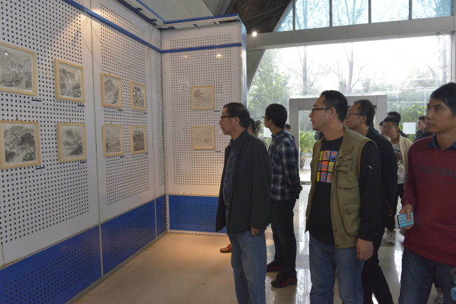 2015级《艺术实践》课程写生作品展开幕&nbsp;&nbsp;&nbsp;&nbsp;