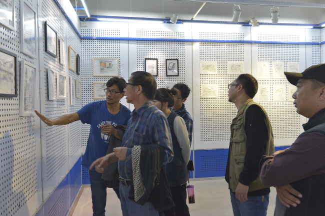 2015级《艺术实践》课程写生作品展开幕&nbsp;&nbsp;&nbsp;&nbsp;