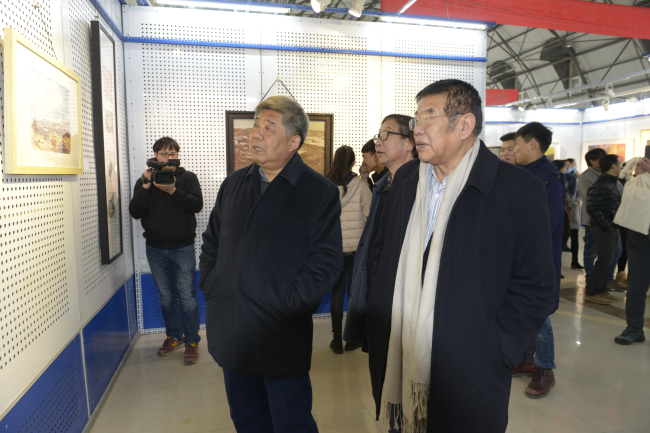 河南省第十一届水彩粉画作品展在我院艺术展览中心隆重开幕