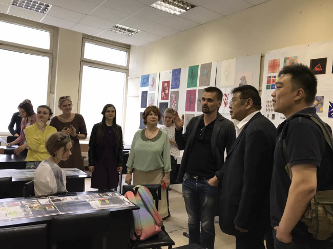 ​我院领导出访俄罗斯四所顶尖美术学院—开启我院与俄方高校交流新里程          