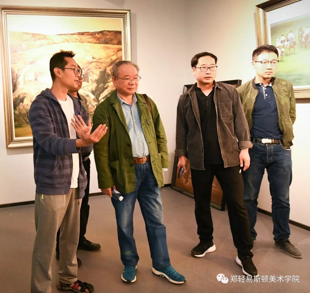 河南省美协专家团莅临我院指导备战第十三届全国美展工作