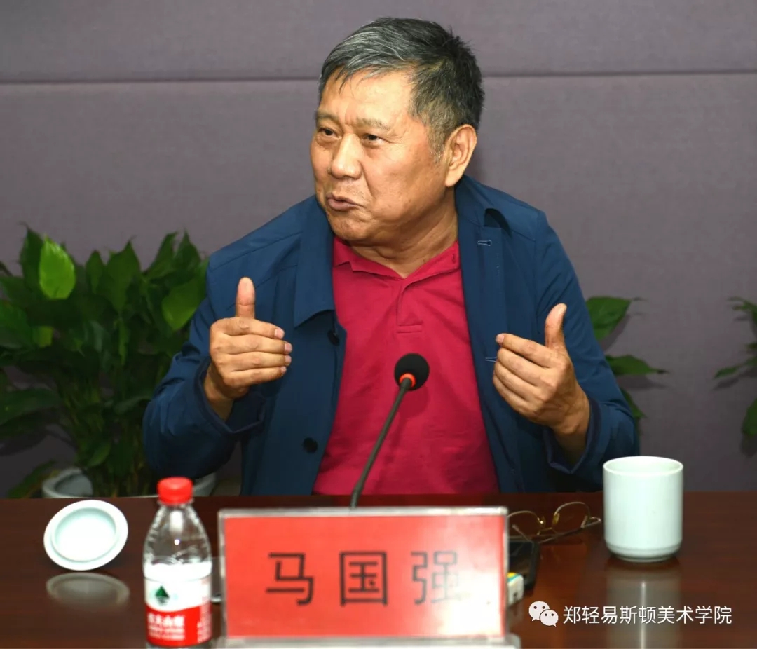 河南省美协专家团莅临我院指导备战第十三届全国美展工作