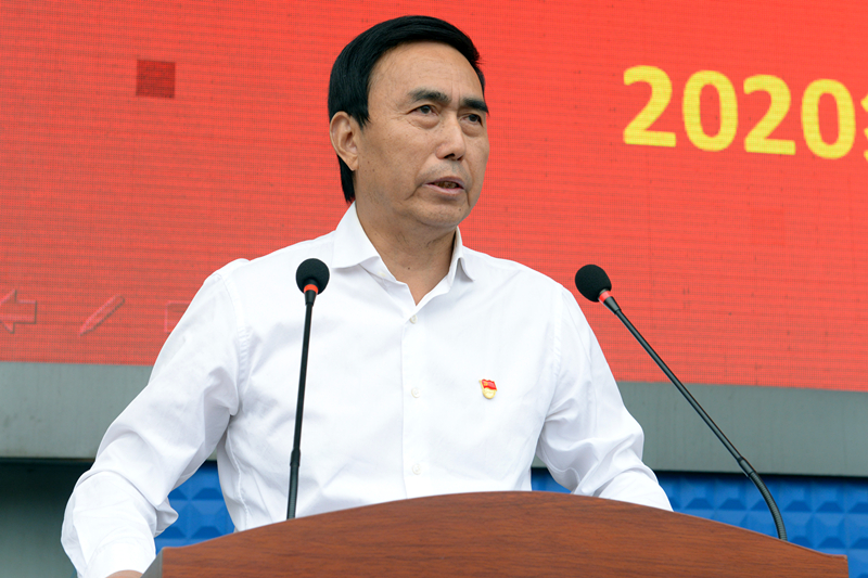 我院举行2020级新生开学典礼